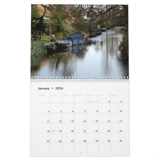 Holland Kalender (Jan 2026)