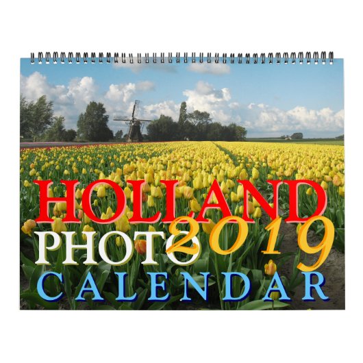 Holland-Kalender 2019 Kalender (Titelbild)