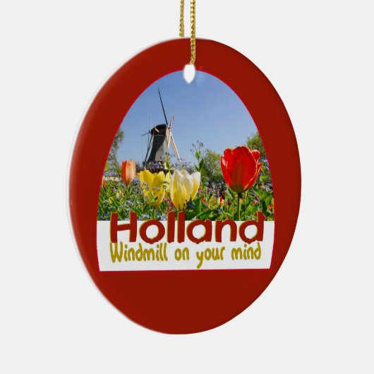 HOLLAND KERAMIKORNAMENT (Rechts)