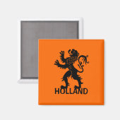 Holland Lion Magnet (Vorderseite/Rückseite)