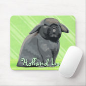 Holland Lop Mousepad (Mit Mouse)