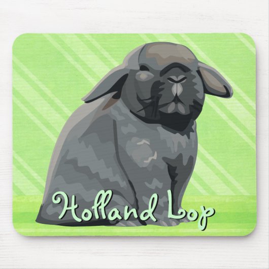 Holland Lop Mousepad (Vorne)