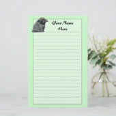 Holland Lop Stationäre Briefpapier (Stehend Vorderseite)