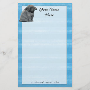 Holland Lop Stationery Briefpapier