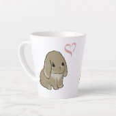 Holland lop with heart milchtasse (Linke Ecke)