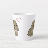 Holland lop with heart milchtasse (Vorderseite)