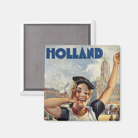 Holland Magnet (Vorderseite/Rückseite)