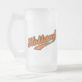 Holland Mattglas Bierglas (Links)