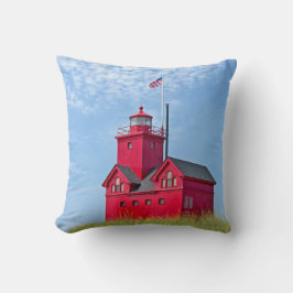 Holland Michigan Big Red Lighthouse Kissen