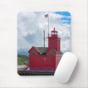 Holland Michigan Big Red Lighthouse Mousepad
