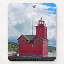 Holland Michigan Big Red Lighthouse Mousepad