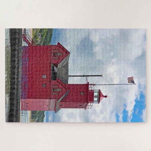 Holland Michigan Big Red Lighthouse Puzzle (Horizontal)