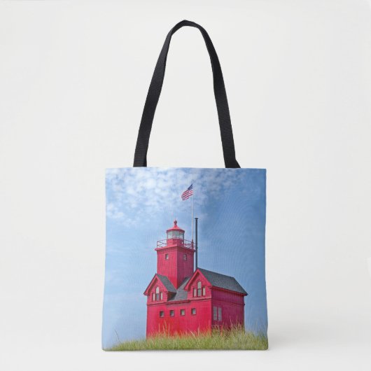 Holland Michigan Big Red Lighthouse Tasche (Vorderseite)