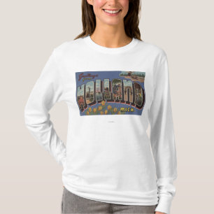 Holland, Michigan - große Buchstabe-Szenen 2 T-Shirt