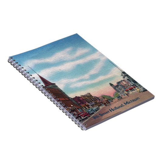 Holland-Michigan-Notebook der 40er Jahre Notizblock (Rechte Seite)