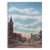Holland-Michigan-Notebook der 40er Jahre Notizblock (Vorderseite)