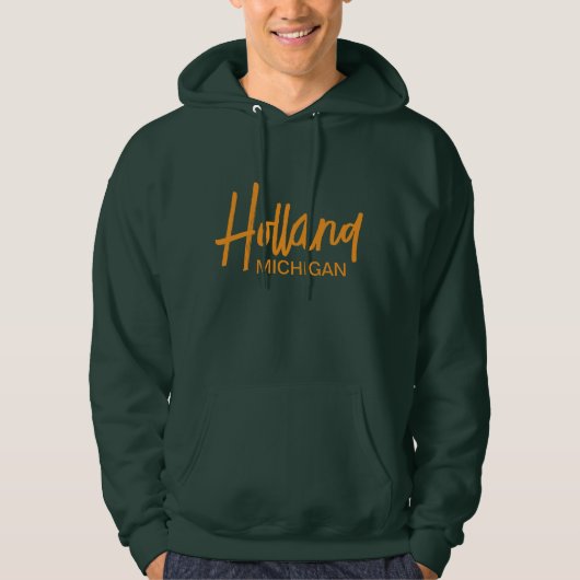 Holland Michigan Printed Hoodie (Vorderseite)
