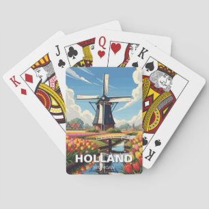 Holland Michigan Reise Spielkarten