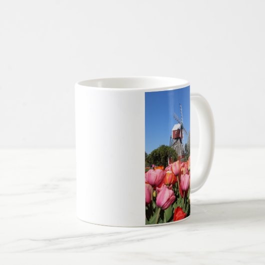 Holland-Michigan-Tulpen-Tasse Kaffeetasse (VorderseiteRechts)