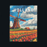 Holland Netherlands Travel Art Vintag Fleecedecke<br><div class="desc">Holland Retrovektor-Reisedesign. Holland ist eine geographische Region und ehemalige Provinz an der Western Küste der Niederlande.</div>