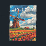 Holland Netherlands Travel Art Vintag Fleecedecke<br><div class="desc">Holland Retrovektor-Reisedesign. Holland ist eine geographische Region und ehemalige Provinz an der Western Küste der Niederlande.</div>