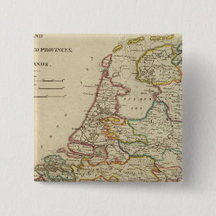 Holland oder die sieben Vereinigten Provinzen Button