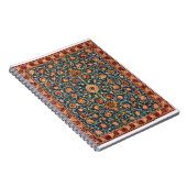 Holland Park Carpet von William Morris Notizblock (Rechte Seite)