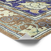 Holland Park Carpet von William Morris Poster (Ecke)