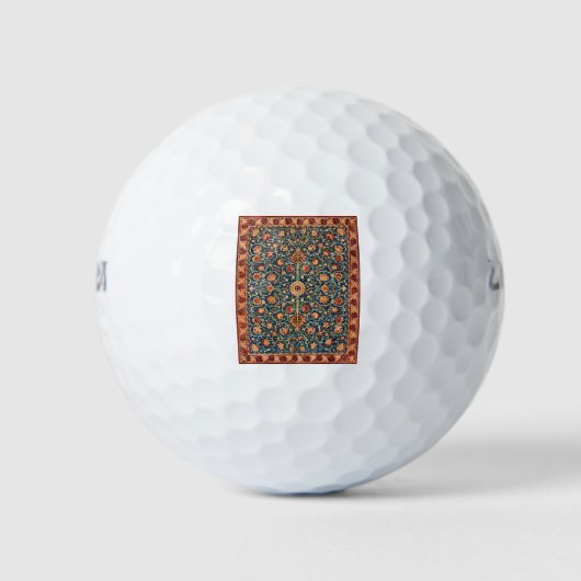 Holland Park Design (von William Morris) Golfball (Vorderseite)