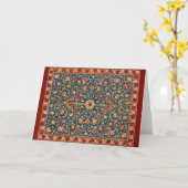 Holland Park Design (von William Morris) Karte (Gelbe Blume)