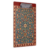 Holland Park Design (von William Morris) Klemmbrett (Rechts)