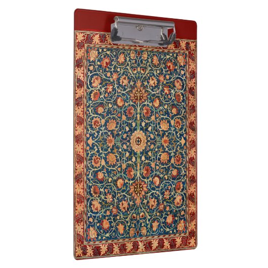 Holland Park Design (von William Morris) Klemmbrett (Rechts)