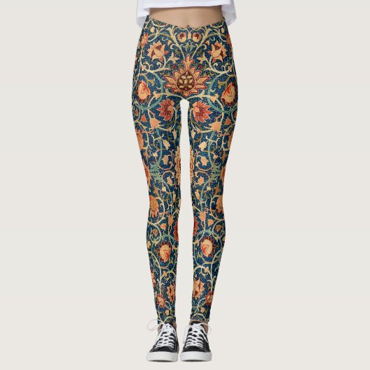 Holland Park Design (von William Morris) Leggings (Vorderseite)