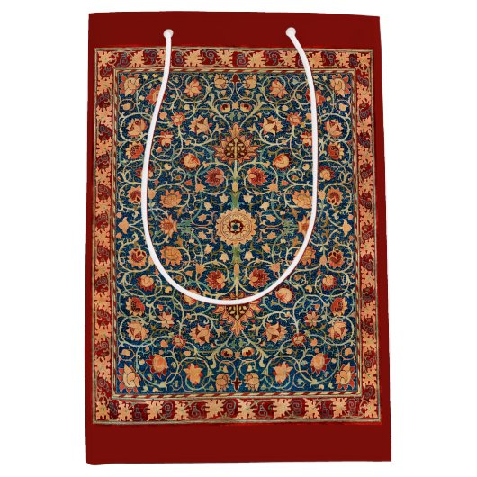 Holland Park Design (von William Morris) Mittlere Geschenktüte (Vorderseite)