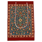 Holland Park Design (von William Morris) Mittlere Geschenktüte (Rückseite)