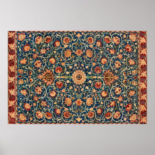 Holland Park Design (von William Morris) Poster (Vorne)