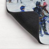 Holland-Park in Schnee 2009 Mousepad (Ecke)