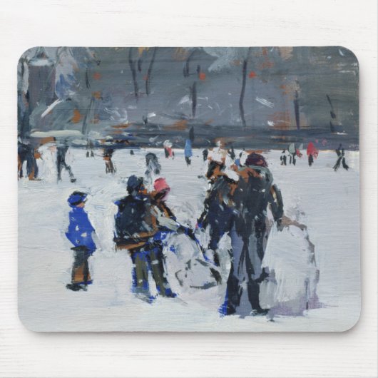 Holland-Park in Schnee 2009 Mousepad (Vorne)
