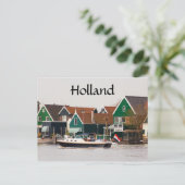 Holland Post Card Postkarte (Stehend Vorderseite)