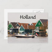 Holland Post Card Postkarte (Vorne/Hinten)