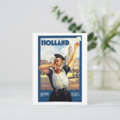 Holland Postkarte (Stehend Vorderseite)