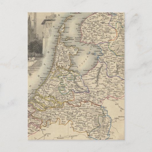 Holland Postkarte (Vorderseite)