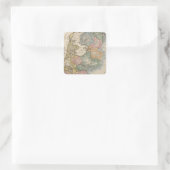 Holland Quadratischer Aufkleber (Tasche)