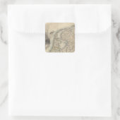 Holland Quadratischer Aufkleber (Tasche)