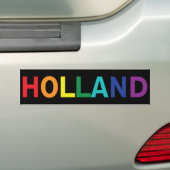 HOLLAND RAINBOW AUTOAUFKLEBER (Auf Auto)