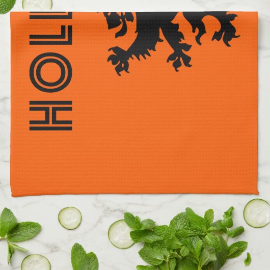 Holland Retro Geschirrtuch (Gefaltet)