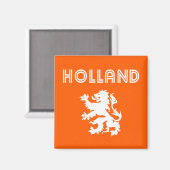 Holland Retro Magnet (Vorderseite/Rückseite)