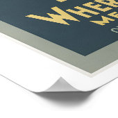 Holland Seaside Netherlands Vintage Travel Poster (Ecke)