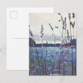 Holland Seegras Postkarte (Vorne/Hinten)