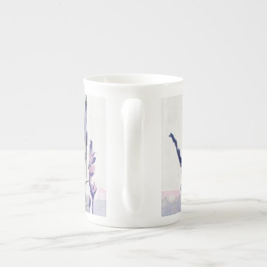 Holland-Seegras-Tee-Schale Porzellantasse (Rückseite)